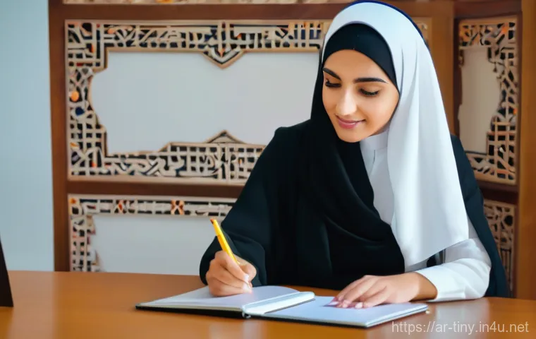 티니핑 영어판 대사 감수 방법 - **Prompt: Dedicated Cultural Content Reviewer** "A thoughtful Arab woman, aged 30s, with a gentl...