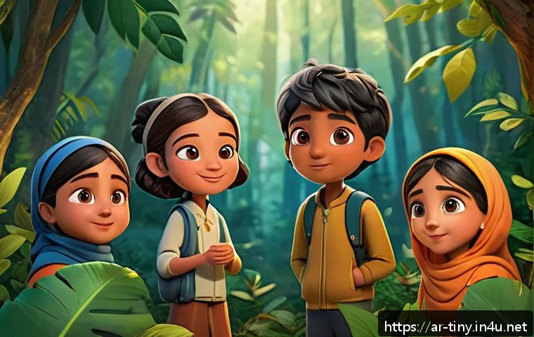 티니핑 애니메이션 스토리 구조 - A vibrant scene from the world of Tinyping featuring a group of diverse, small animated characters w...
